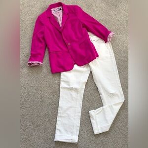 J. Crew White Denim Jeans